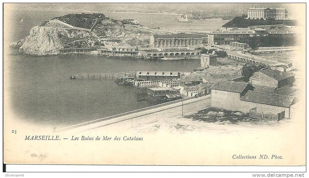 Marseille   Les Bains De Mer Des Catalans - Non Classés