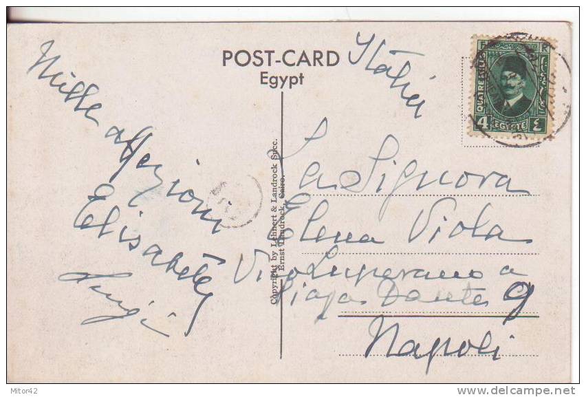 63-Egitto-Egypte-Il Cairo-Le Caire-Piramide-Pyramids-v.1935? X Napoli - Pyramides