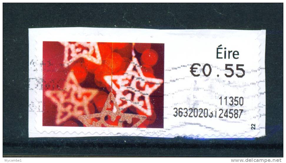 IRELAND  -  ATM Stamp Used On Piece As Scan - Franking Labels