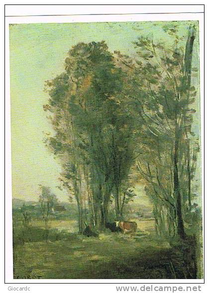 RUSSIA EX URSS - 1983 HERMITAGE, LENINGRADO: C. COROT (LANDSCAPE WITH COW)   RIF.701 - UNUSED - Russie