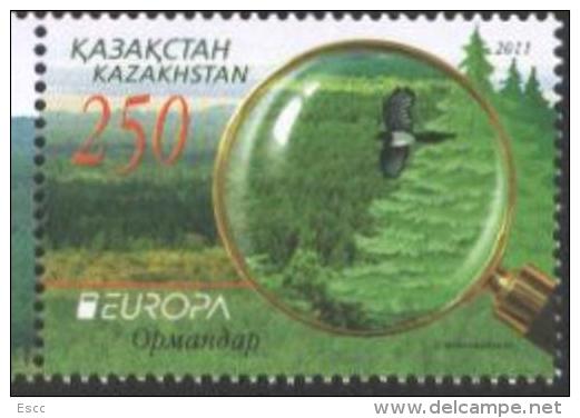 Mint Stamp  Europa CEPT  2011  From Kazakhstan - 2011