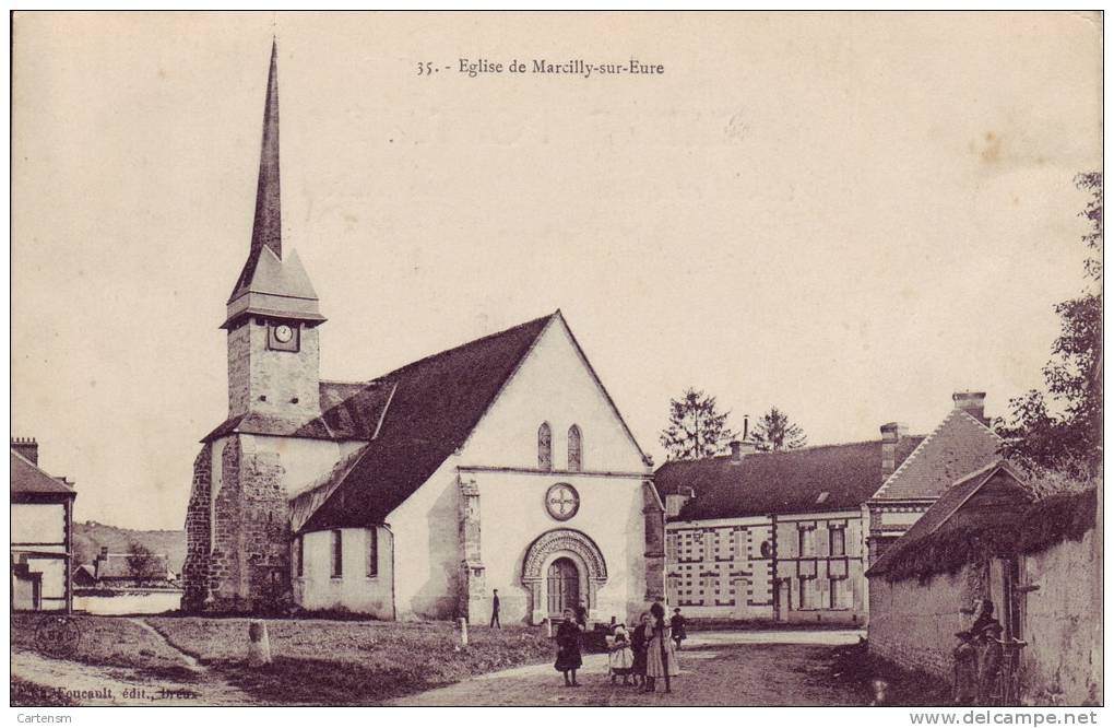MARCILLY SUR EURE Eglise - Marcilly-sur-Eure