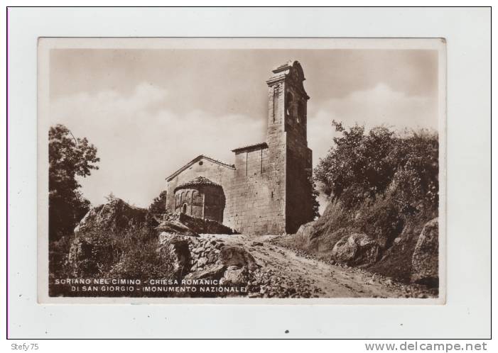 Soriano Nel Cimino-chiesa Romanica Di San Giorgio-monumento Nazionale- Viterbo - Altri & Non Classificati