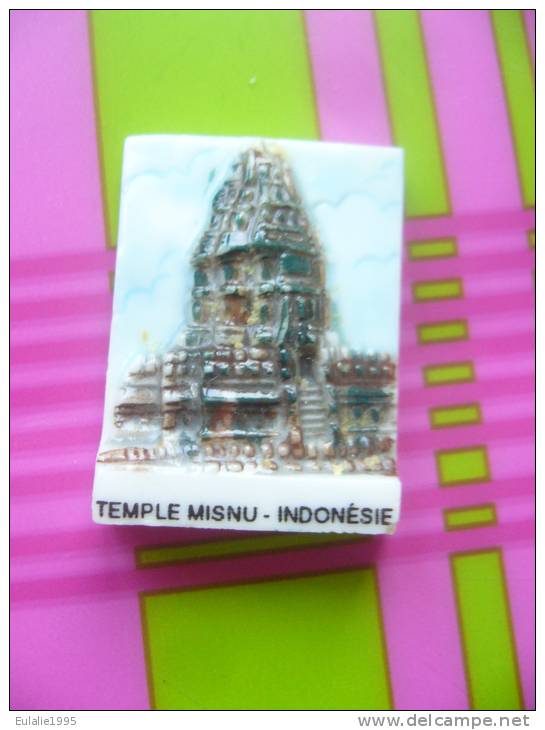 Fève Plate TEMPLE MISNU INDONESIE - Countries