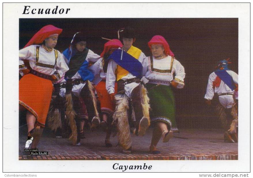 Lote PEP155, Ecuador, Postal, Postcard, Cayambe, Indigenous Activities, Actividades Indigenas - Equateur