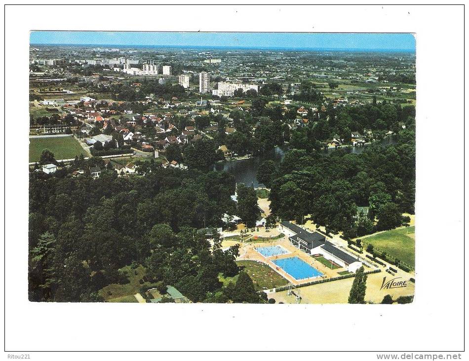 45 - OLIVET - Vue Aérienne - Piscine Municipale - Parc Du Pontil - Le Loiret - Natation