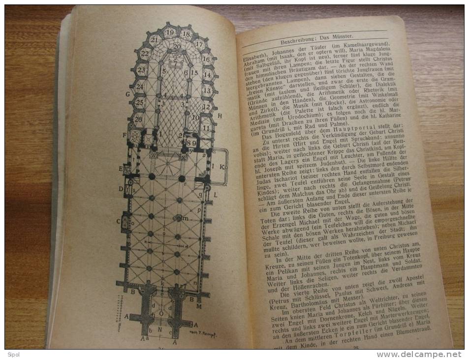 Freiburg I Br Par Dr Oskar Haffner Otto Weber Heilbronn Beckmann Führer  84 P + Pages Publicitaires - Baden -Wurtemberg