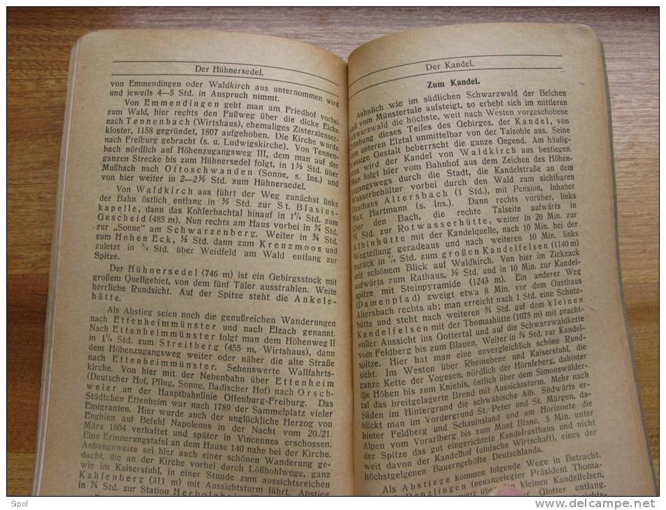 Freiburg I Br Par Dr Oskar Haffner Otto Weber Heilbronn Beckmann Führer  84 P + Pages Publicitaires - Baden -Wurtemberg