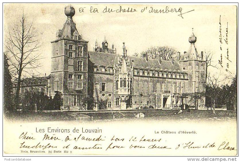 Les Environs De Louvain - Le Château D'Héverlé - & Castle - Oud-Heverlee