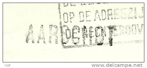 1067 Op Brief Met Naamstempel (griffe D´origine) AARSCHOT Met Lustratie "De Torens / Aarschot " - Linear Postmarks