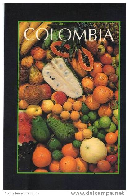 Lote PEP184, Colombia, Postal, Postcard, Frutas, Fruits - Kolumbien