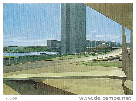 BRAZIL - AK 113807 Brasilia - Palácio Do Planalto And Congres Buildings - Brasilia