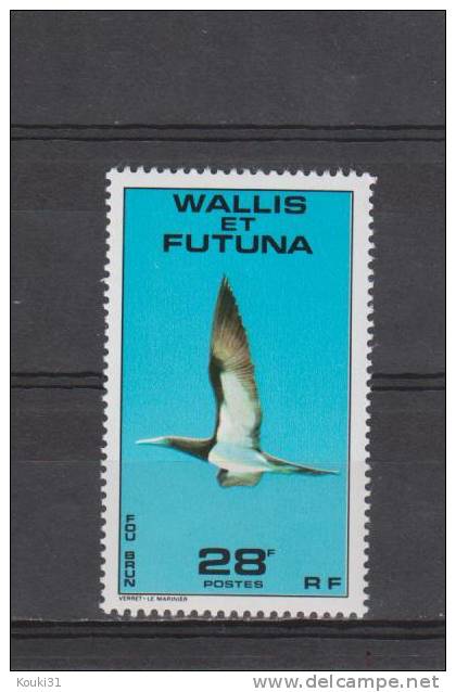 Wallis Et Futuna YT 219 ** : Fou Brun - 1978 - Neufs