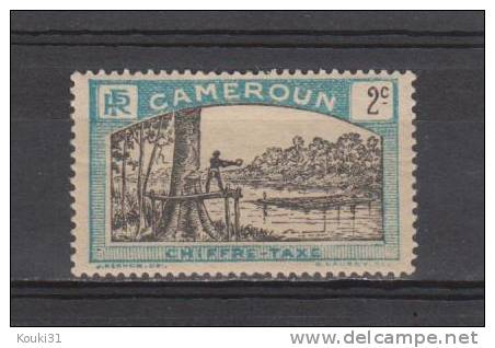 Cameroun YT Taxe 1 * : Abattage D´un Acajou , Arbre - Unused Stamps