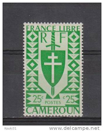 Cameroun  YT 251 * : France Libre , Série De Londres - Neufs