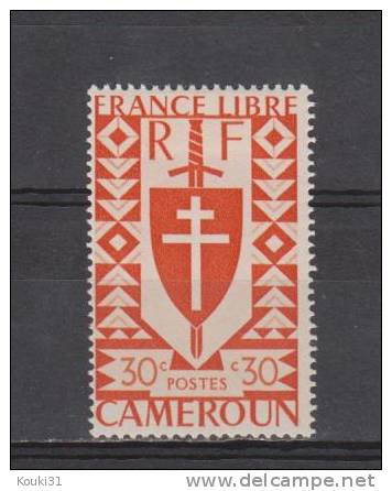 Cameroun  YT 252 * : France Libre , Série De Londres - Unused Stamps