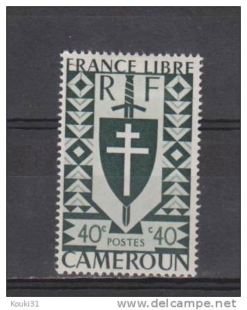 Cameroun  YT 253 * : France Libre , Série De Londres - Unused Stamps