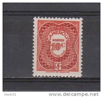 Cameroun  YT Taxe 25 * - Unused Stamps