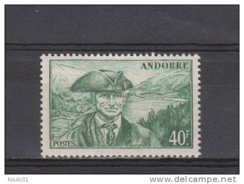 Andorre YT 117 * : Viguier Et Lac - Unused Stamps