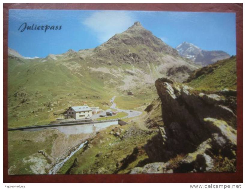 Bivio (GR) - Julier-Pass Mit Hospiz-Restaurant Veduta - Bivio