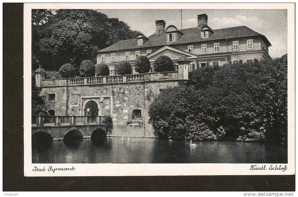 504. Germany, Bad Pyrmont - Furstliches Schloss - Passed Post In 1942 - Bad Pyrmont