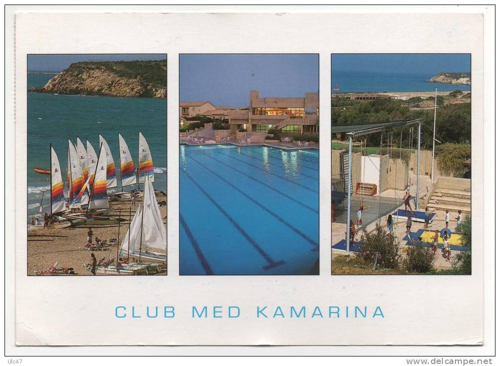 - CLUB MED KAMARINA.  - Multivues - Timbre - Scan Verso - Format: 17x12 - - Altri & Non Classificati