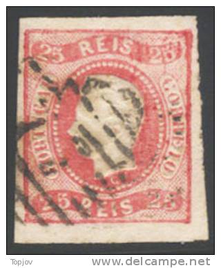 PORTUGAL  -  LUIS  I  -  Canc. ´´ 1 ´´  - 1868 - ...-1853 Prephilately