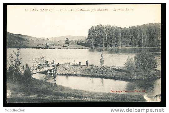 81 MAZAMET/       La Calmille - Grand Bassin    / - Mazamet