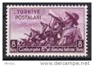 C3689 - Turquie 1938 Yv.no 898 Neuf Sans Gomme - 1934-39 Sandschak Alexandrette & Hatay