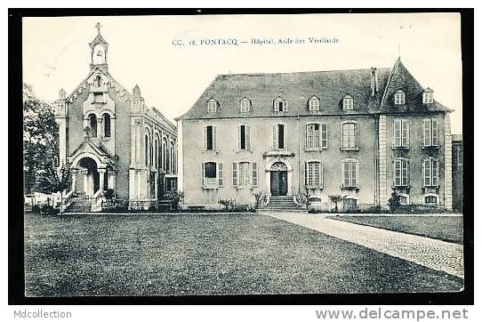 64 PONTACQ / Hôpital, Asile Des Veillards / - Pontacq