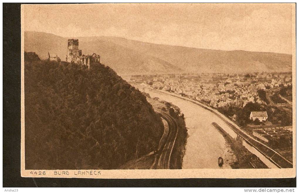 504. Germany, Burg Lahneck - V. Karl Rud. Bremer & Co. - Lahnstein