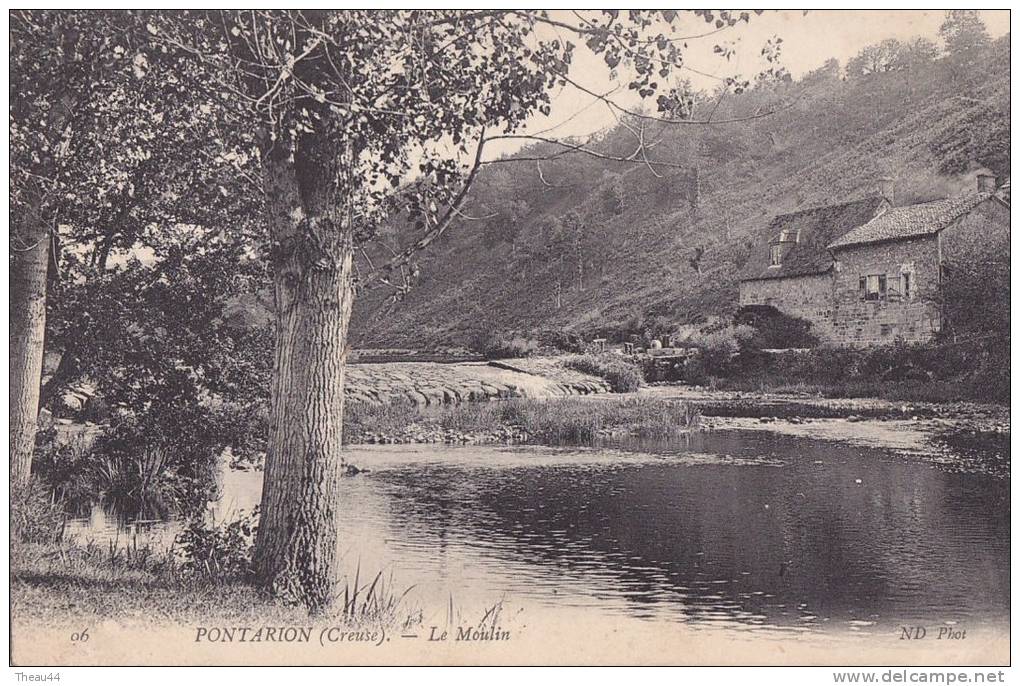 ¤¤  -  96   -   PONTARION   -  Le Moulin   -   ¤¤ - Pontarion