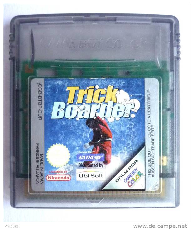 JEU NINTENDO GAME BOY COLOR - TRICK BOARDER - Game Boy Color