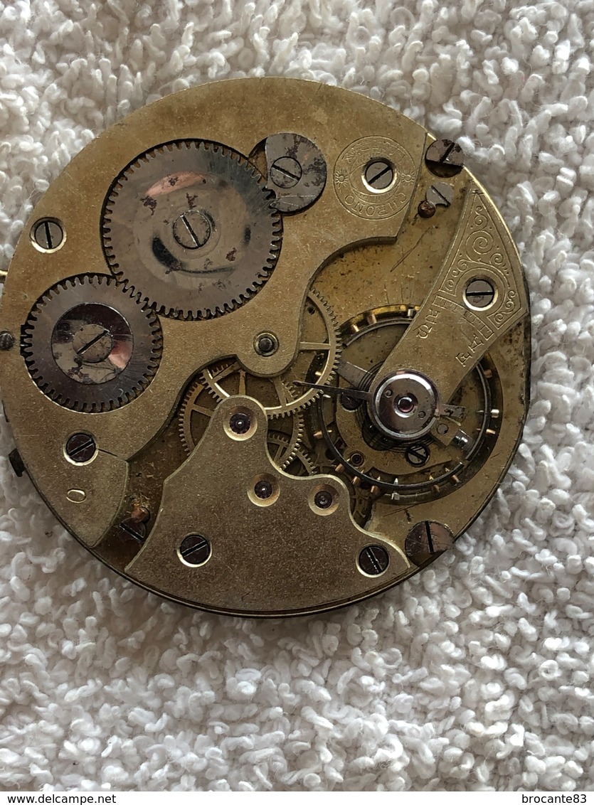 MECANISME DE MONTRE ANCIENNE DIAMETRE 4 CM - Taschenuhren