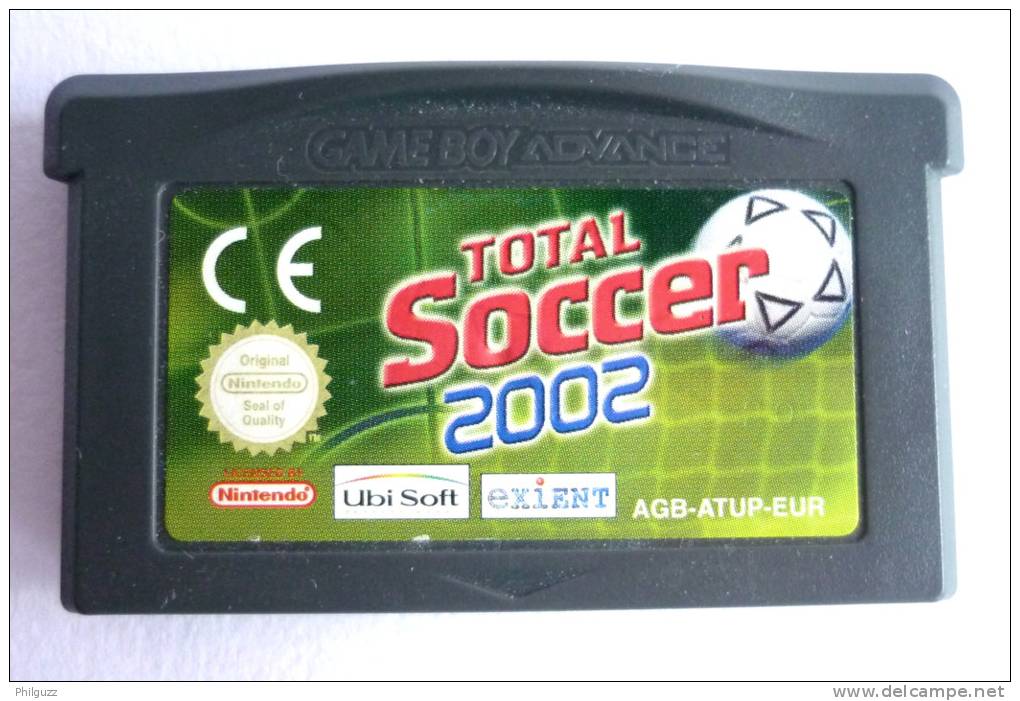 JEU NINTENDO GAME BOY  ADVANCE - TOTAL SOCCER 2002 - Game Boy Advance