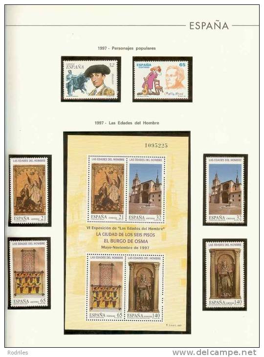 COLECCIÓN  SELLOS DE ESPAÑA - Collections