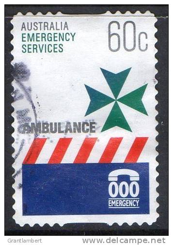 Australia 2010 Emergency Services 60c Ambulance Self-adhesive Used - Oblitérés