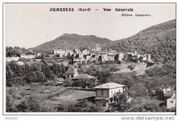 AUMESSAS (GARD) CARTE PHOTO VUE GENERALE - Autres & Non Classés