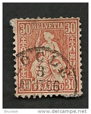 SUISSE - N° 38 -  Y & T -  O - Used Stamps