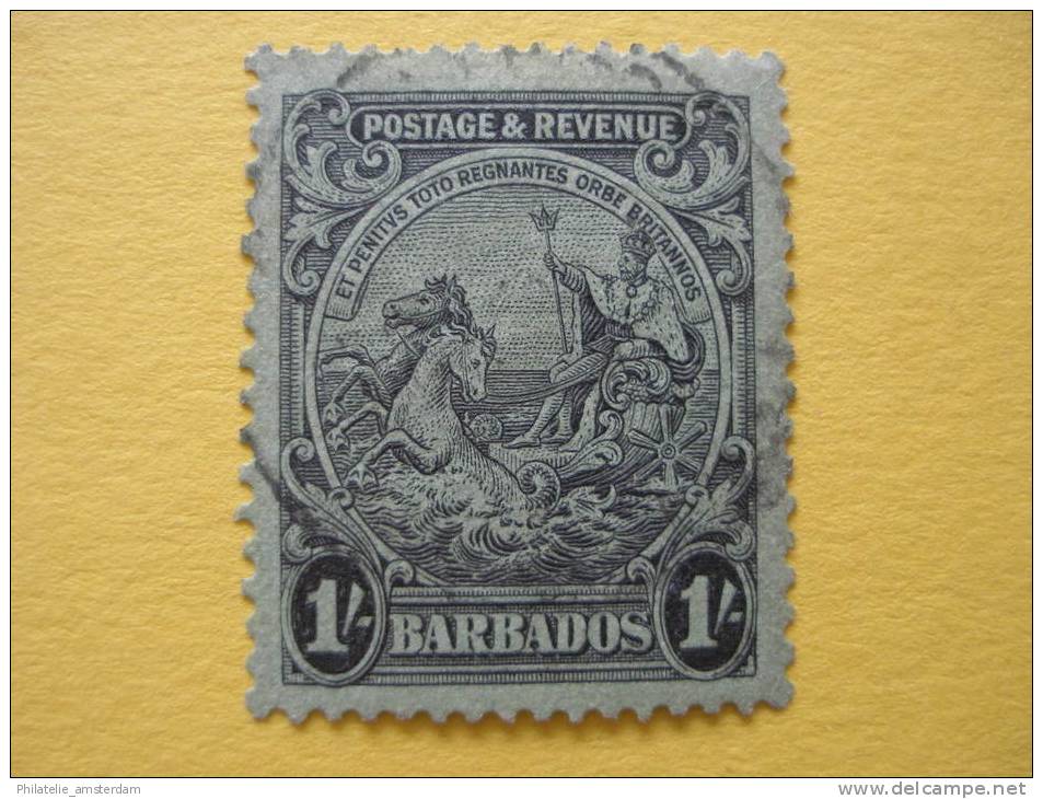 Barbados 1932, SEAL OF COLONY: Mi 143, Type C, SG 237 A, Ø - Barbados (...-1966)