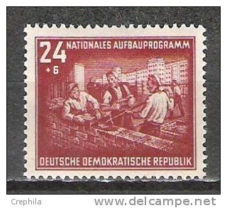 Allemagne - République Démocratique - 1952 - Y&T 56 - Michel 304 - Neuf * - Ungebraucht