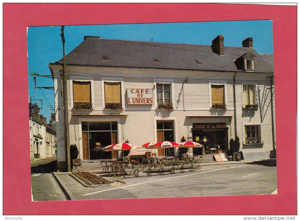 CPSM - MAYET - La Maison De La Presse Et Le Café De L' Univers - Mayet