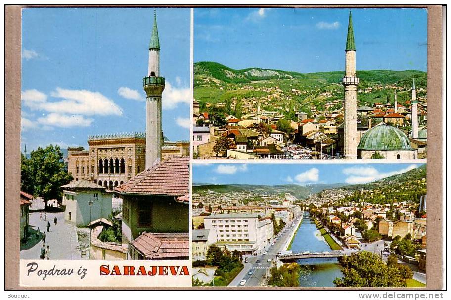 BOSNIE HERZEGOVINE - SARAJEVO - 2996 - POZDRAV IZ SARAJEVA - éditeur ? - Bosnie-Herzegovine