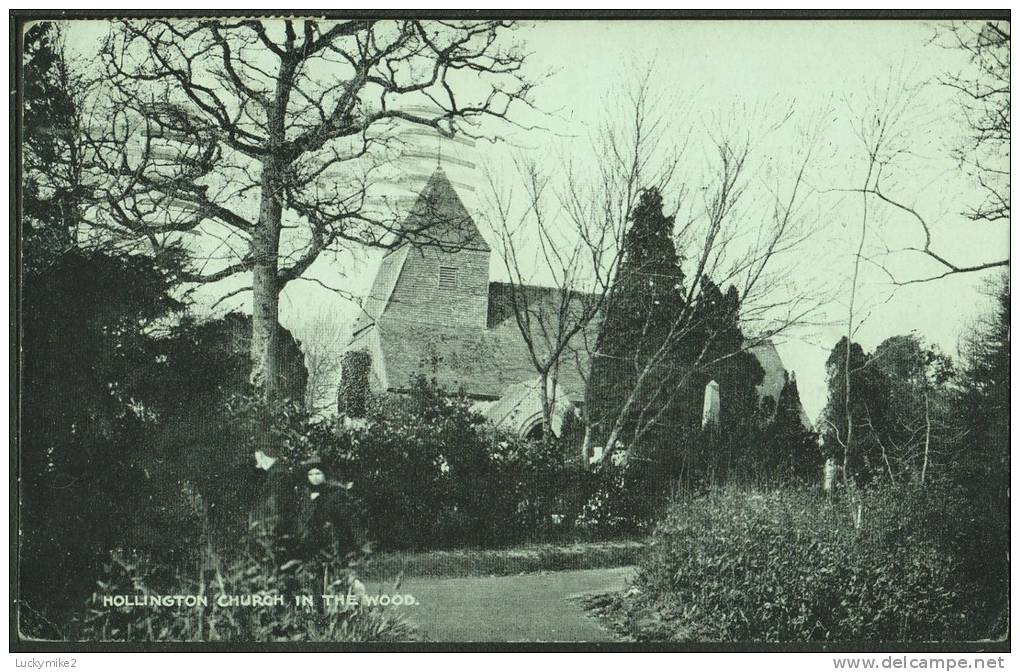 "Hollington Church In The Wood",   Posted C1920.         Ss-144 - Other & Unclassified