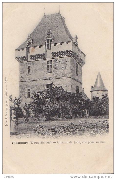 Pioussay 79 - Château De Joué - Autres & Non Classés