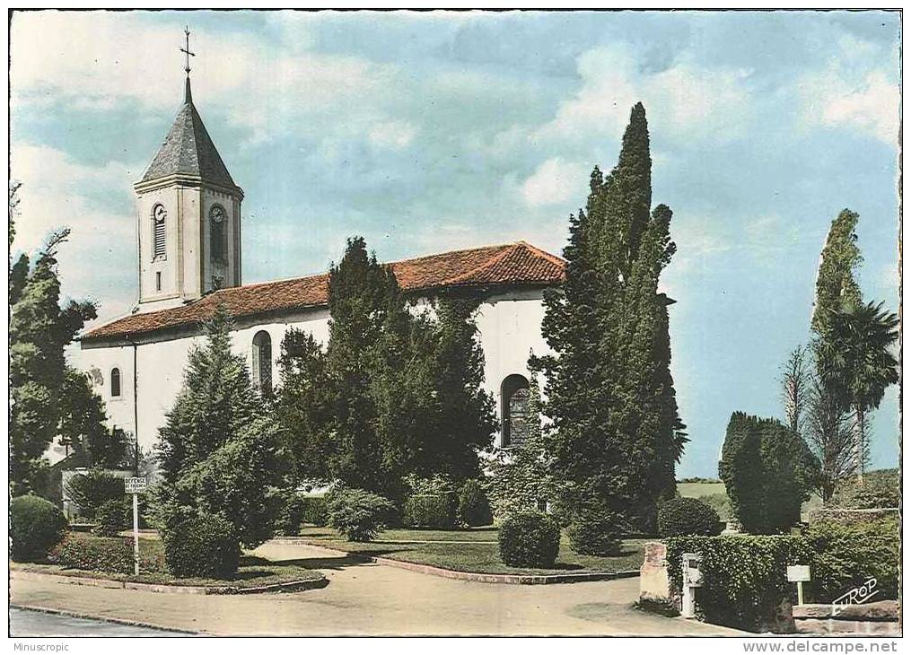 CPSM 64 - Cambo Les Bains - L'Eglise - Cambo-les-Bains