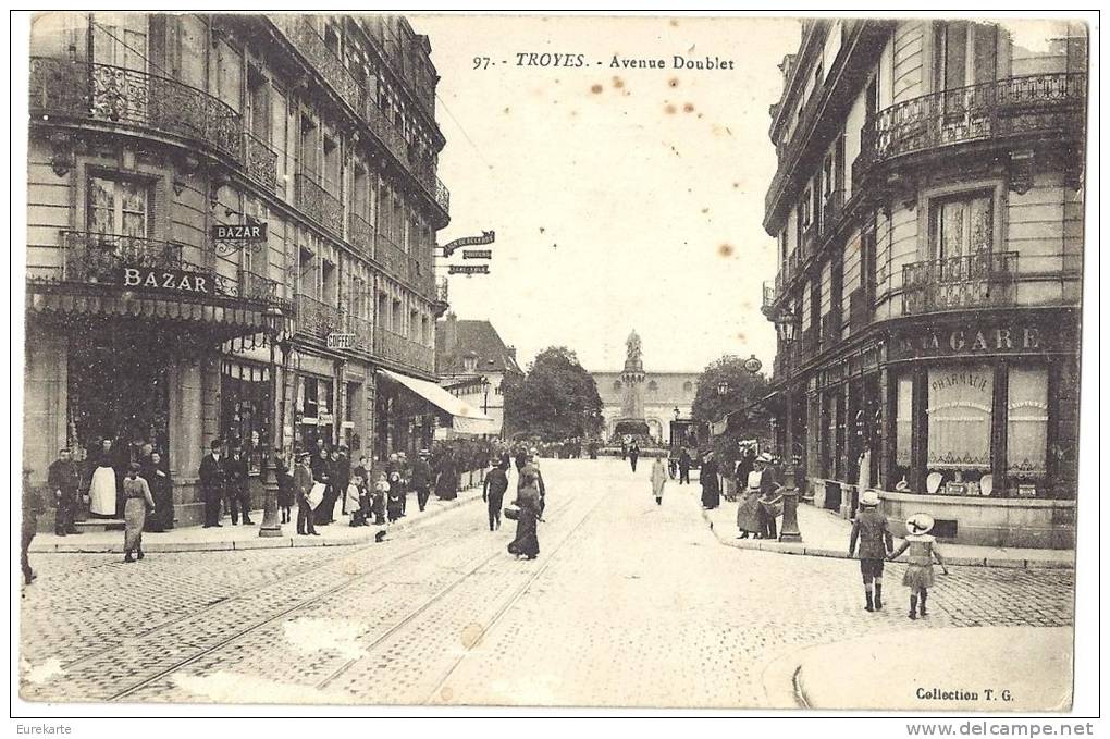 AUBE 10.TROYES AVENUE DOUBLET - Troyes