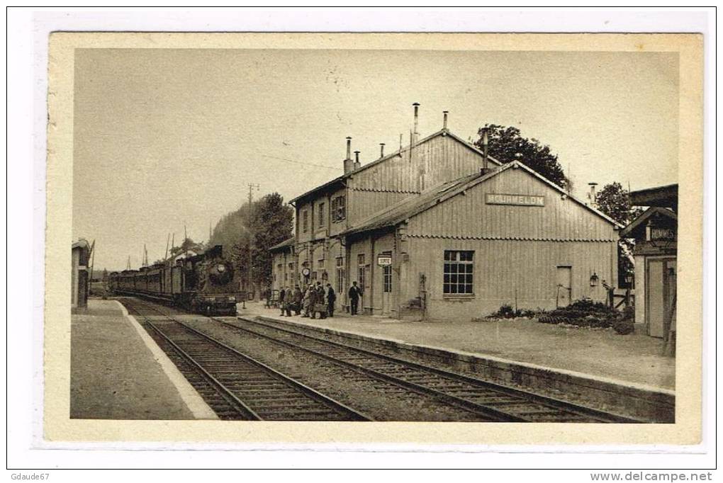 MOURMELON LE PETIT (MARNE) - CPA - LA GARE - Autres & Non Classés