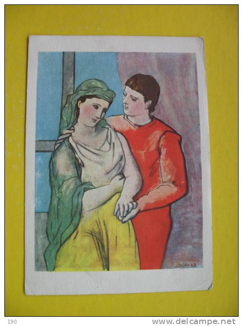 P.PICASSO Les Amants-The Lovers,SVERIGE STAMP - Picasso