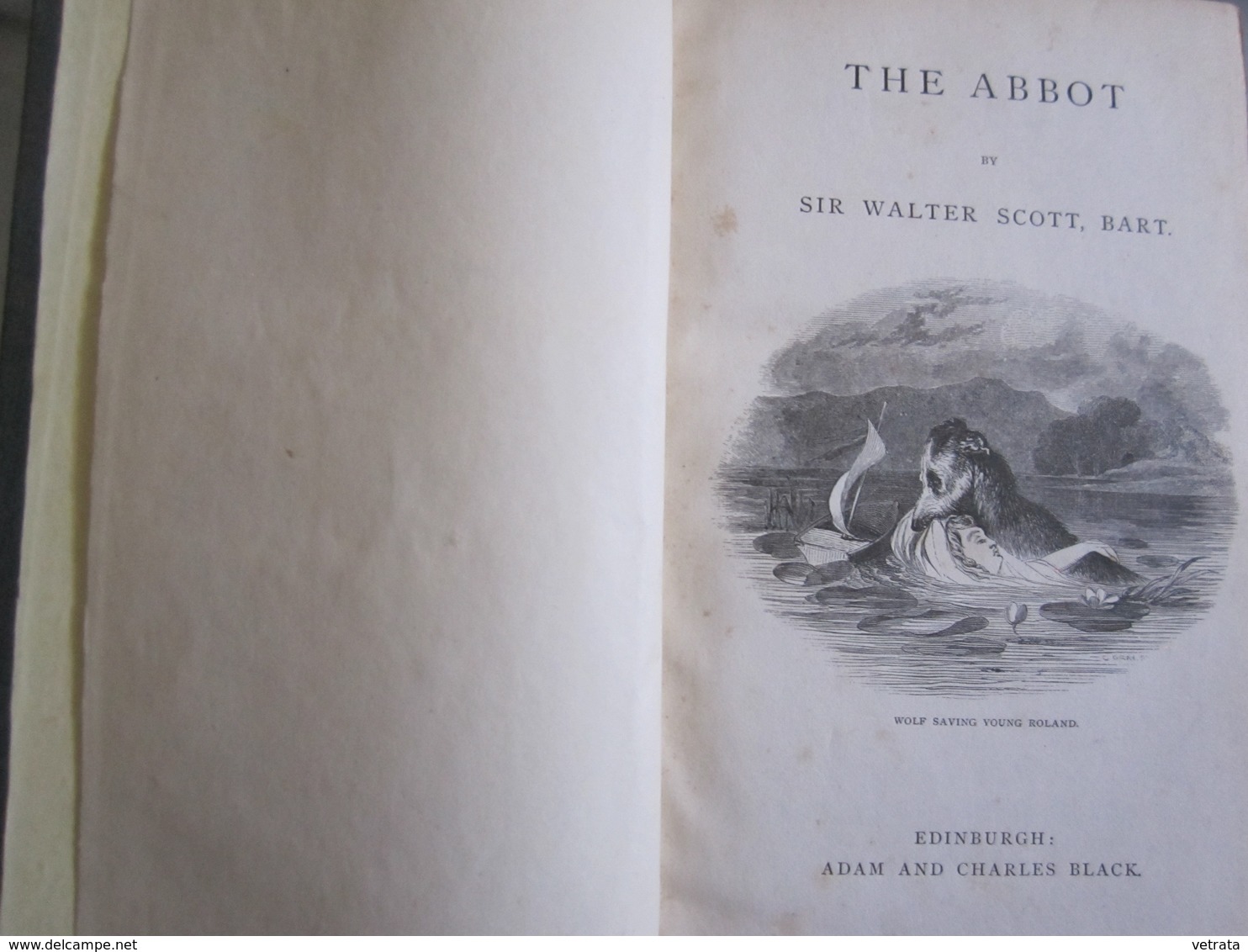 Walter Scott : The Abbot  (Ed Adam And Charles Black - 1862) - Sonstige & Ohne Zuordnung